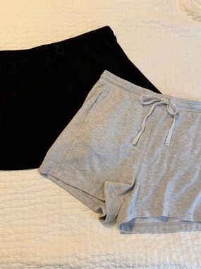 LOFT Set of 2 Lou & Grey Signature Soft Shorts Size L